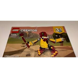 LEGO Creator 31073 Mythical Creatures 3 in 1 Building Instructions Book Manuel